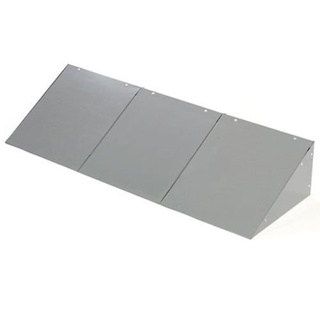 Global Industrial Locker Slope Top Kit, 12x15, Gray 652706GY